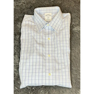 Brooks Brothers 15 2/3 Regent Men’s Button Down Long Sleeve 100% Cotton Shirt